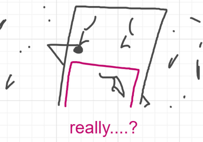 A panel from I've Been Everywhere, Man, episode nine of the Board Boards object show by Furretwalk/WalkingFurret.